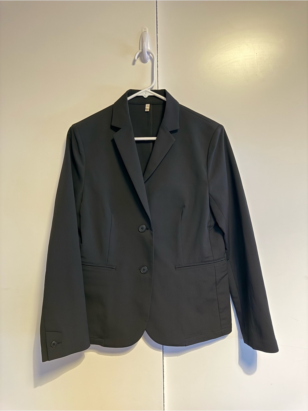 MUJI Women Blazer, Size: M, Color: Black, Never Worn